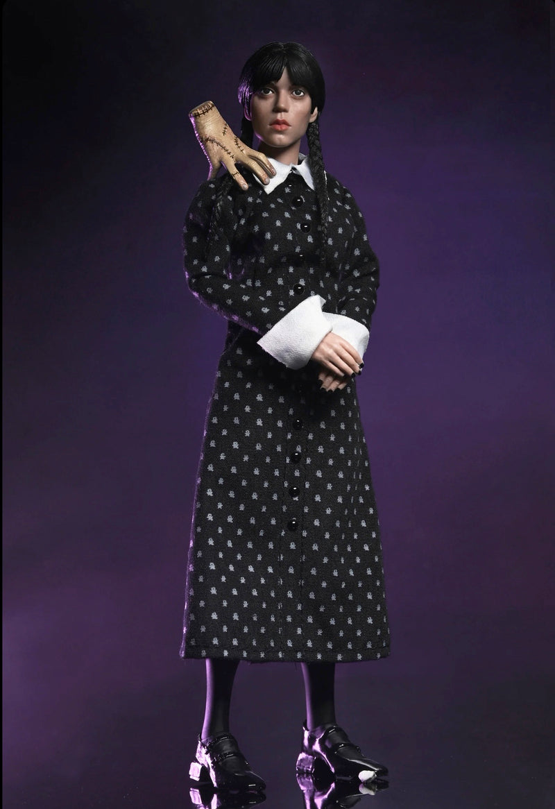 Wednesday Classic Dress 8" Clothed Action Figure alternate view