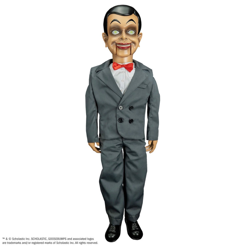 Goosebumps Slappy the Dummy Full Size Puppet Prop Replica close up detail