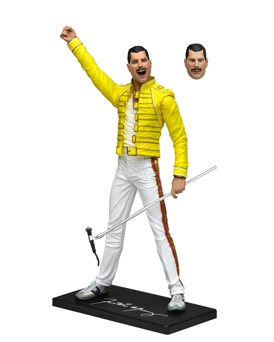 Queen Freddie Mercury Yellow Jacket 7" Scale Action Figure
