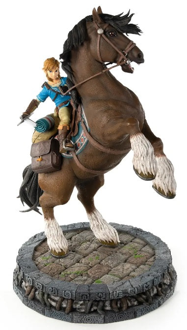 First4Figures The Legend Of Zelda: Breath Of The Wild (Link On Horseback) RESIN Statue