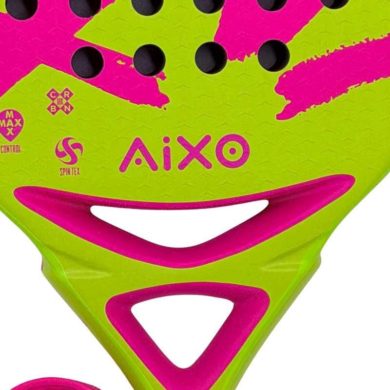 Aixo Neotag Padel Racket - 18k Carbon RL-B13, size reference