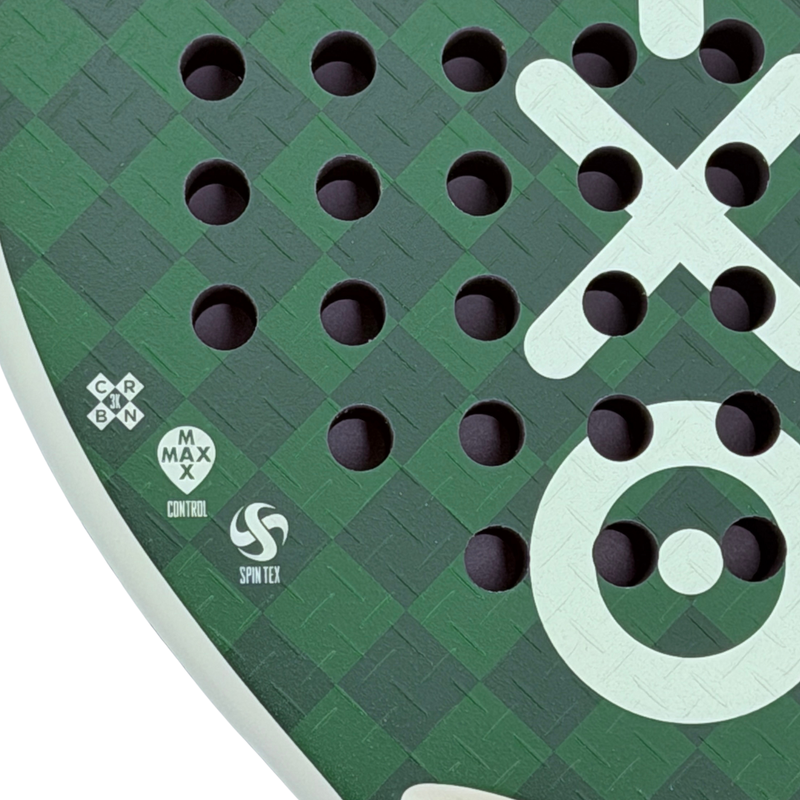 Aixo Country Club Padel Racket - 3k Carbon RL-B11, showing reverse