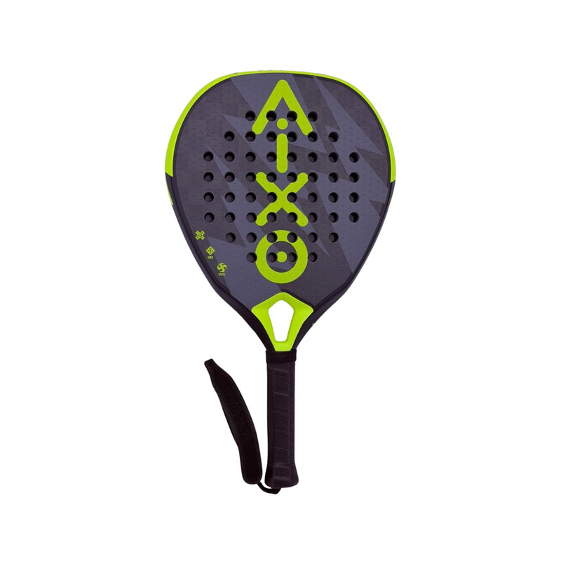 Aixo Insane Bolt Padel Racket 18k Carbon RL-B12, showing reverse