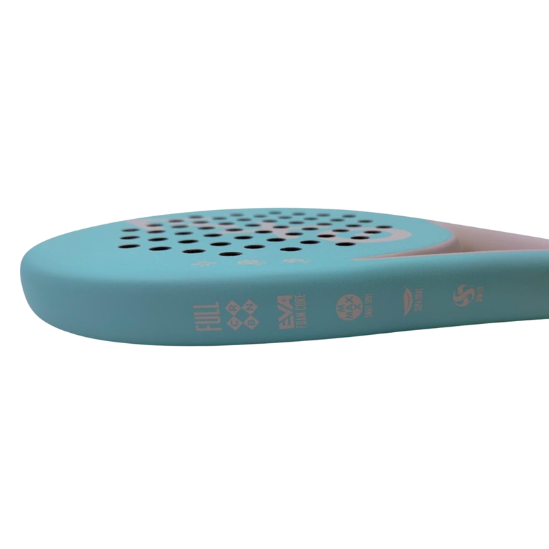 Aixo Pastel de Mint Ghost Padel Racket - Full Carbon - RL-B09, close-up detail
