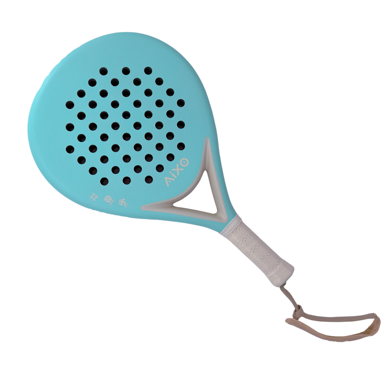 Aixo Pastel de Mint Ghost Padel Racket - Full Carbon - RL-B09, alternate view