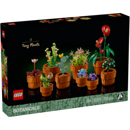 Lego Botanicals 10329 Tiny Plants Building Set for Adults Ages 18 & Up collectible from Curious Minds