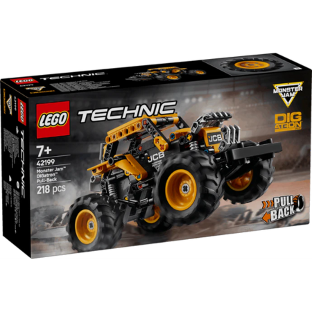 Lego Technic 42199 Monster Jam DIGatron Pull-Back Playset for Ages 7+ collectible from Curious Minds