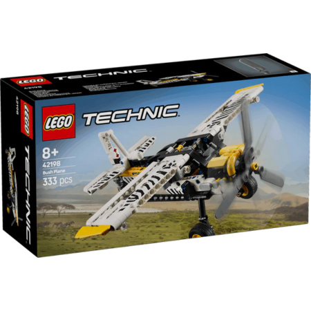 Lego Technic 42198 Bush Plane Buildable Toy Playset for Ages 8 and Up collectible from Curious Minds