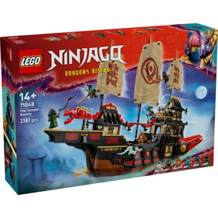 Lego Ninjago Dragons Rising 71848 The Temple Bounty for Ages 14 and Up collectible from Curious Minds