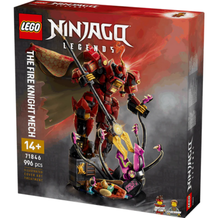 Lego Ninjago Legends 71846 The Fire Knight Mech for Teens Ages 14 & Up collectible from Curious Minds