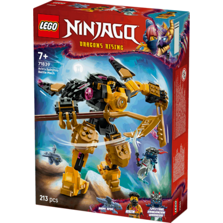 Lego Ninjago 71839 Arin's Spinjitzu Battle Mech Playset for Age 7 & Up collectible from Curious Minds