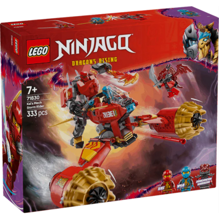 Lego Ninjago 71830 Kai's Mech Storm Rider Playset for Ages 7 and Up collectible from Curious Minds