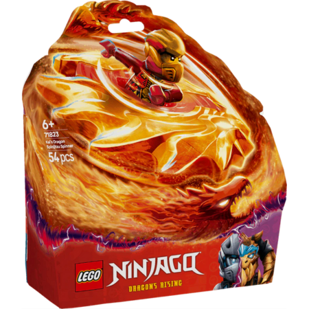 Lego Ninjago 71823 Kai's Dragon Spinjitzu Spinner Playset for Ages 6+ collectible from Curious Minds