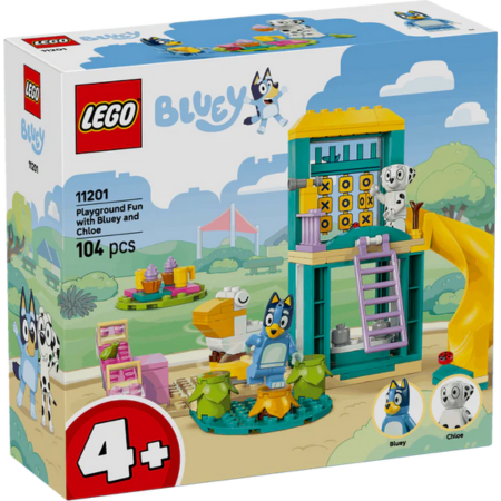 Lego Bluey 11201 Playground Fun with Bluey and Chloe for Ages 4 and Up collectible from Curious Minds