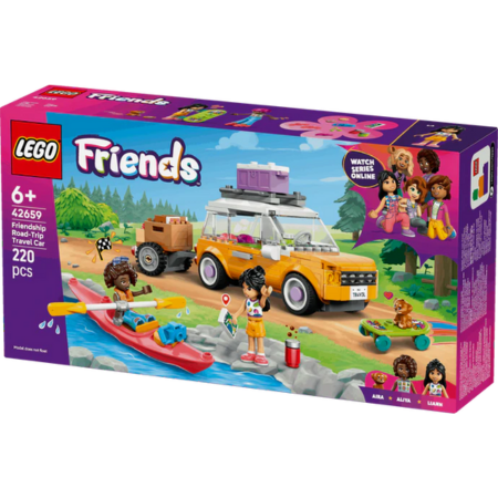 Lego Friends 42659 Friendship Road-Trip Travel Car for Ages 6 and Up collectible from Curious Minds