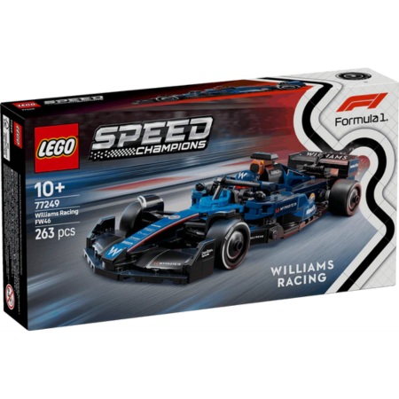 Lego Speed Champions 77249 Williams Racing FW46 F1 Race Car Ages 10+ collectible from Curious Minds
