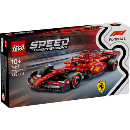 Lego Speed Champions 77242 Ferrari SF-24 F1 Race Car for Ages 10 & Up collectible from Curious Minds