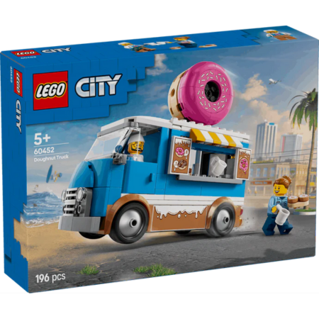 Lego City 60452 Doughnut Truck Buildable Toy Playset for Ages 5 and Up collectible from Curious Minds