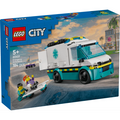 Lego City 60451 Emergency Ambulance Playset for Ages 5 and Up collectible from Curious Minds