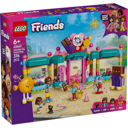 Lego Friends 42649 Heartlake City Candy Store Playset for Ages 6 & Up collectible from Curious Minds