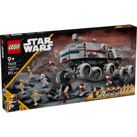 Lego Star Wars 75413 Republic Juggernaut Buildable Playset for Ages 9+ collectible from Curious Minds