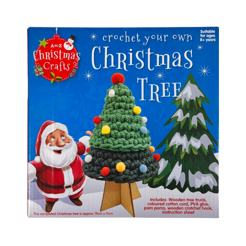 Crochet Your Own Christmas Tree Set collectible from PoundFun