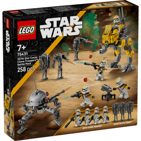 Lego Star Wars 75431 327th Star Corps Clone Trooper Battle Pack Age 7+ collectible from Curious Minds