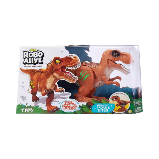 Robo Alive T-Rex - Wild Amber collectible from PoundFun