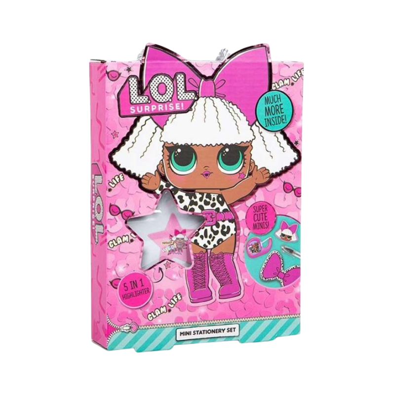 LOL Surprise! Pink Stationery Set collectible from PoundFun