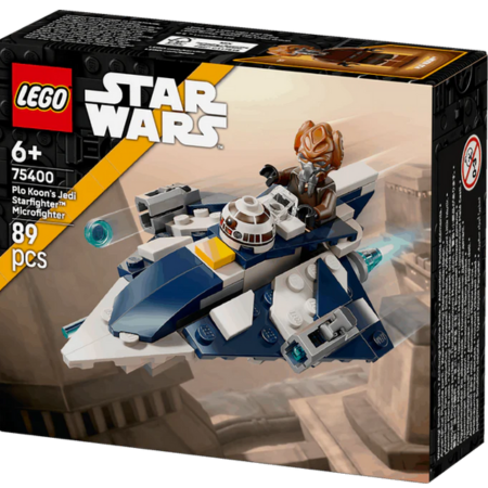 Lego Star Wars 75400 Plo Koon’s Jedi Starfighter Microfighter Ages 6+ collectible from Curious Minds
