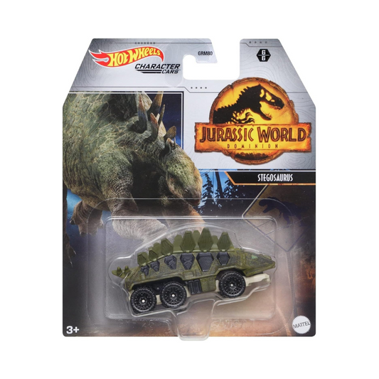 Hot Wheels Jurassic World Stegosaurus collectible from PoundFun
