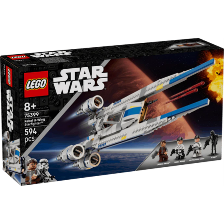 Lego Star Wars 75399 Rebel U-Wing Starfighter Playset for Ages 8 & Up collectible from Curious Minds