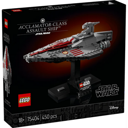 Lego Star Wars 75404 Acclamator-Class Assault Ship for Adults Ages 18+ collectible from Curious Minds