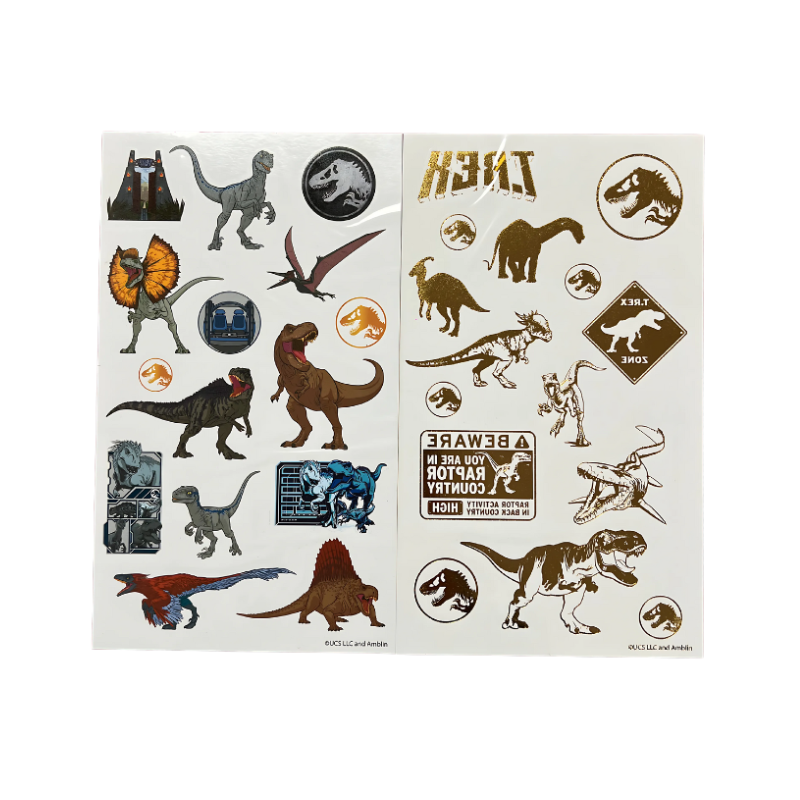 Jurassic World Tattoos, alternate view