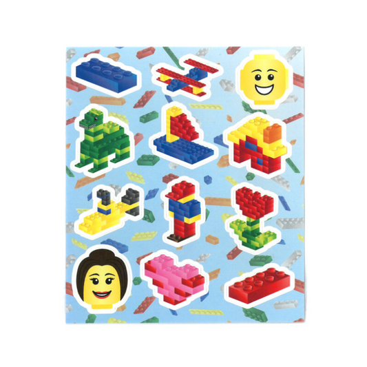 Fun Building Blocks Stickers collectible from PoundFun