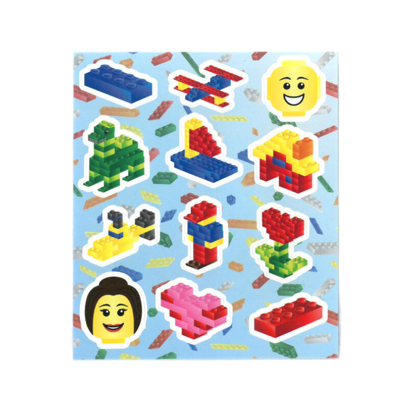 Fun Building Blocks Stickers collectible from PoundFun