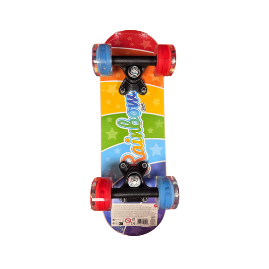 Rainbow Light Up Skateboard, alternate view