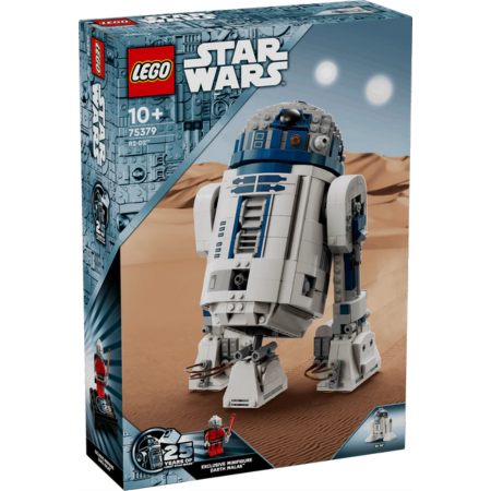 Lego Star Wars 75379 R2-D2 25th Anniversary Playset for Ages 10 and Up collectible from Curious Minds