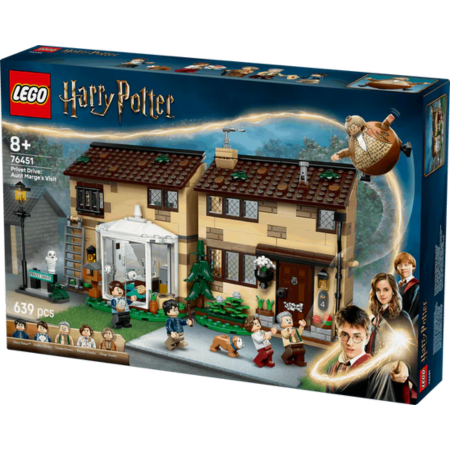 Lego Harry Potter 76451 Privet Drive: Aunt Marge's Visit for Ages 8+ collectible from Curious Minds