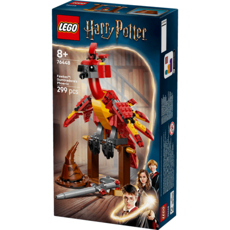 Lego Harry Potter 76448 Fawkes: Dumbledore's Phoenix for Ages 8 and Up collectible from Curious Minds