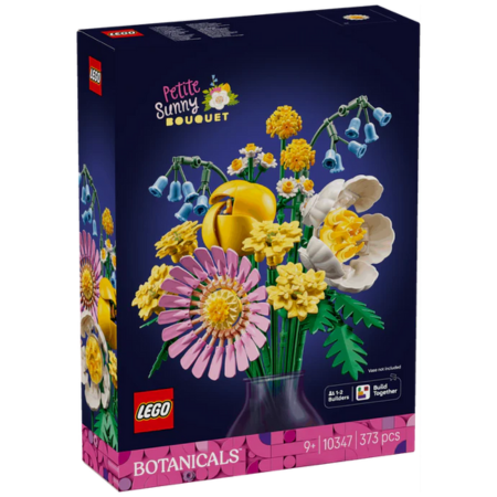 Lego Botanicals 10347 Petite Sunny Bouquet Buildable Gift for Ages 9+ collectible from Curious Minds
