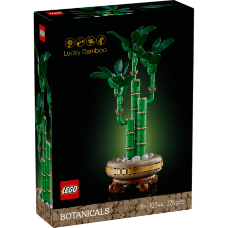 Lego Botanicals 10344 Lucky Bamboo Building Set for Adults Age 18 & Up collectible from Curious Minds