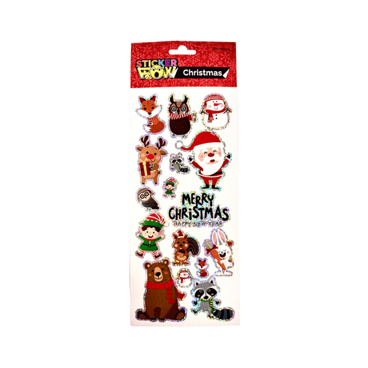 Holographic Christmas Stickers collectible from PoundFun