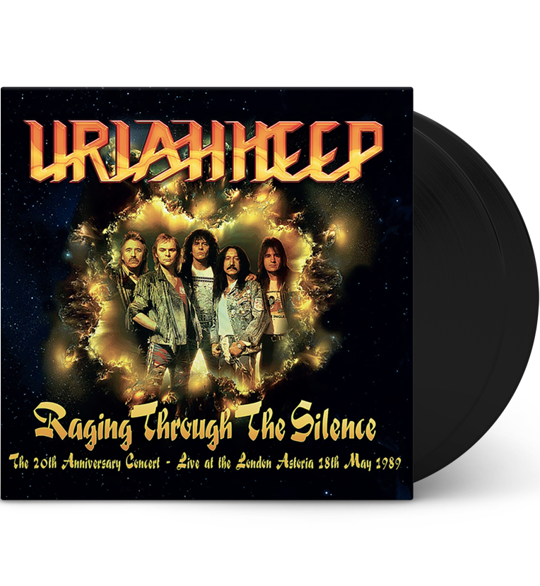 Uriah Heep – Raging Through the Silence: Live at the London Astoria, 1989 (12-Inch Double-LP) collectible from Coda Records