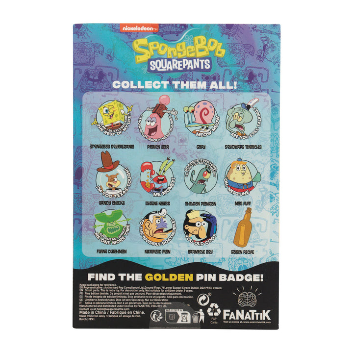SpongeBob SquarePants Mystery Pin Badges