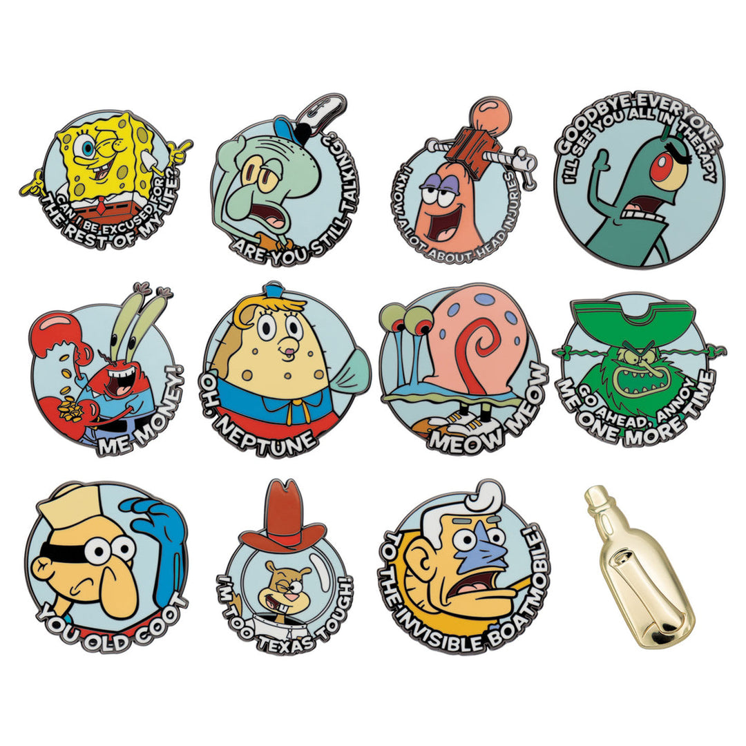 SpongeBob SquarePants Mystery Pin Badges