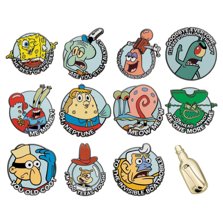 SpongeBob SquarePants Mystery Pin Badges