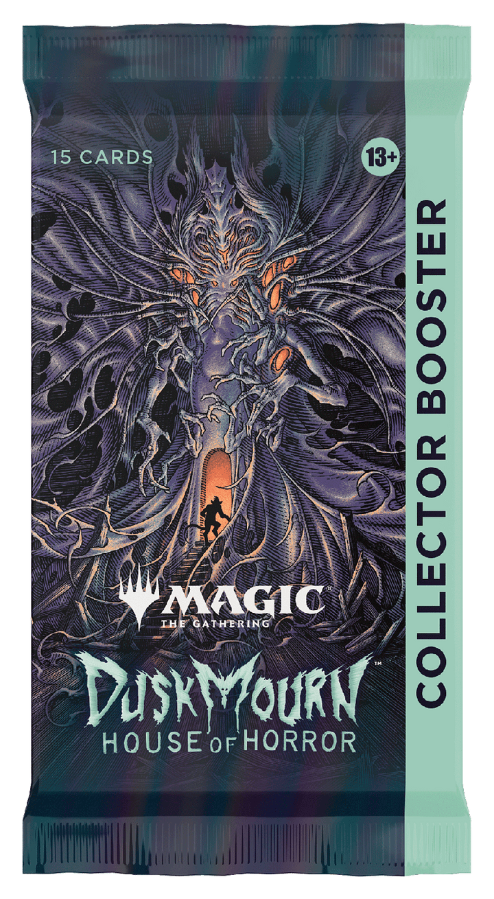 Magic: The Gathering Duskmourn: House of Horror Collector Booster Pack (1 Pack)