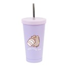 Pusheen Moments Steel Tumbler with Straw