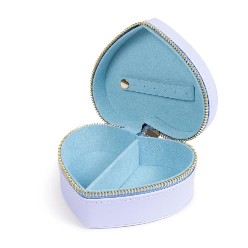 Disney Stitch & Angel Zip Up Love Heart Jewellery Box - Image 4